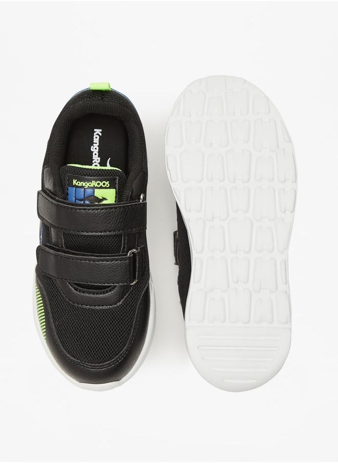 kangaROOS حذاء رياضي منسوج للأولاد مزود بشريط إغلاق وخطاف  - Image 4