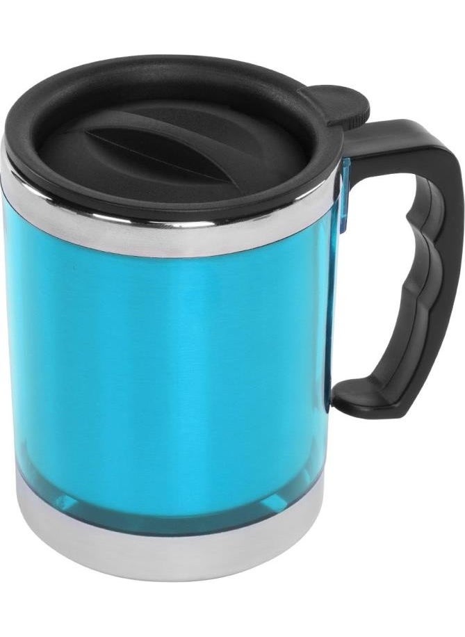 S-Link - SL-TM1978 Turquoise 330ML Inner 304 Outer 201 , Stainless Steel Mug - Image 1
