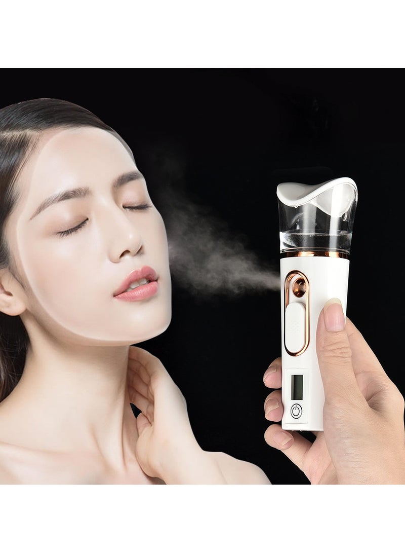 general Nano Wet Steaming Facial Facial Moisturizing Electronic Beauty Device Plus Measuring Skin Moisture Hydration Instrument - Image 1