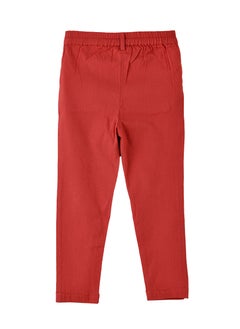 Jelliene Girls Red Stretch Pants  - Image 2