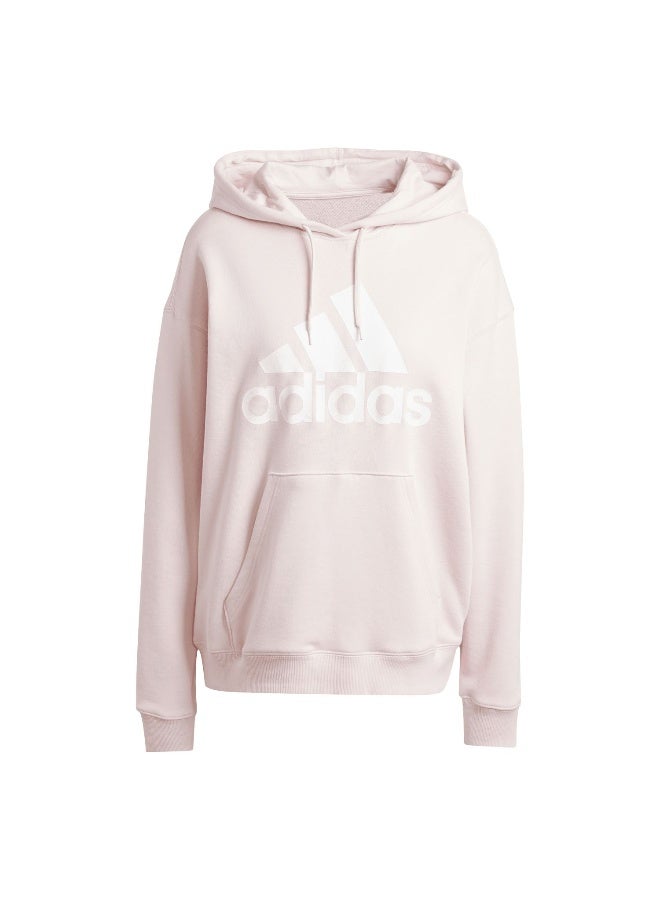 Adidas W Bl Ft O Hd Pink Training Sweatshirts 2XS  - Image 1