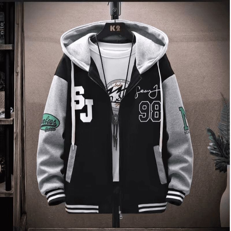 13-15 Years Old Junior High School Boys Coat 14 Handsome Baseball Suit Jacket 15 Years Old Teenager Big Boy Men'S Clothing - Image 1