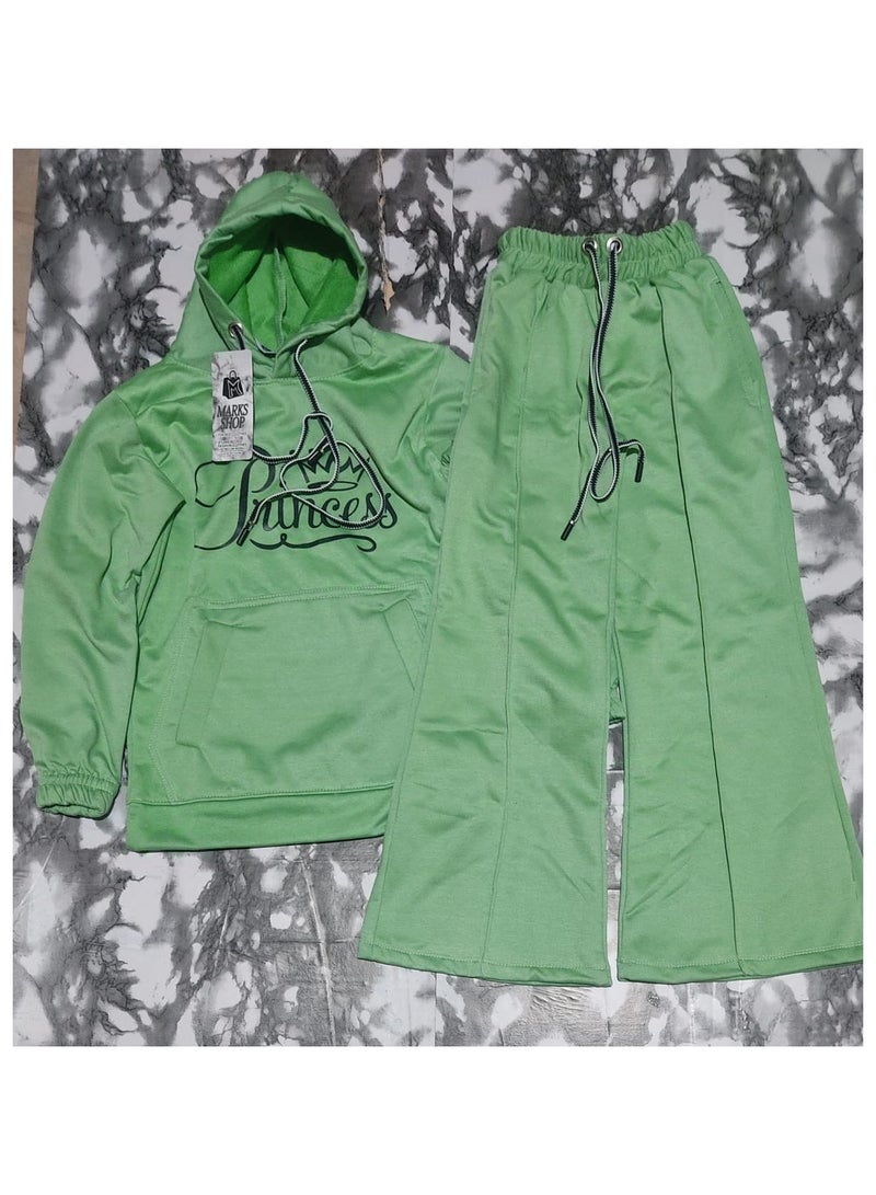 ترينج بناتي سن محير شارلستون بأكمام طويلة - كابيشتو - مبطن من جوه - Image 2