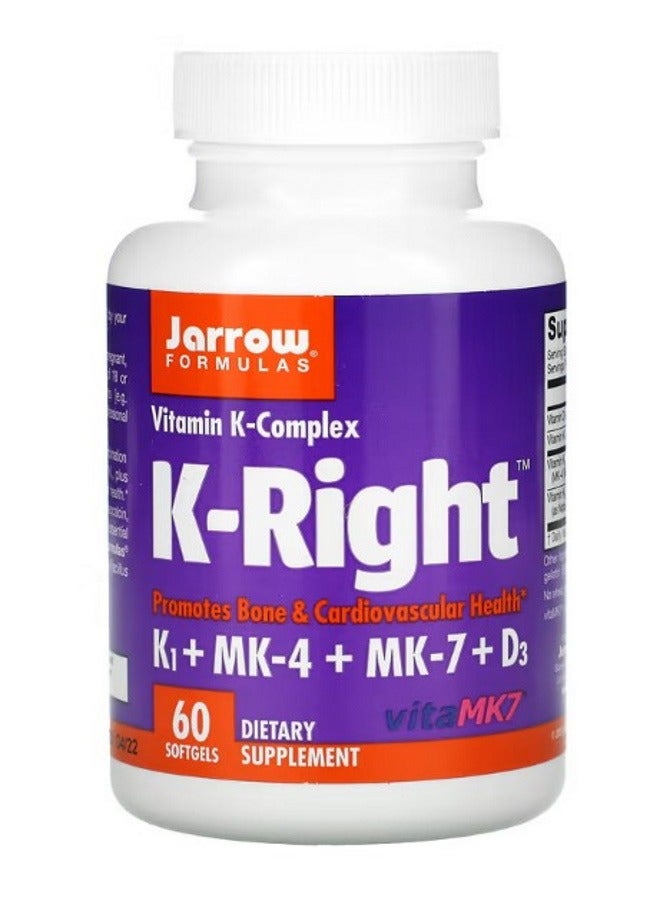 jarrow formulas KRight 60 Softgels - Image 1