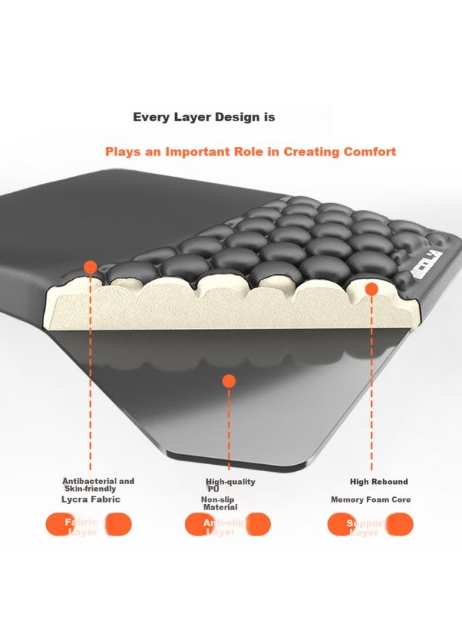 Ecola 3d Ergonomic Memory Foam Wrist Rest Mouse Pad Ez5bk - Image 3