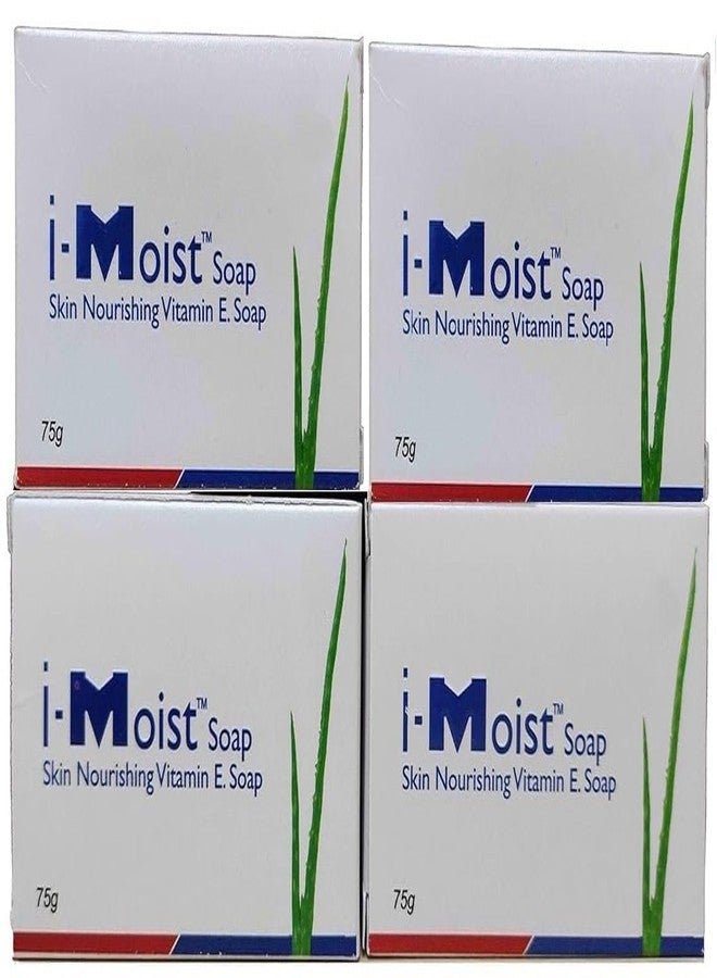 BREEMETIC l Moist Skin Nourishing Vitamin E Soap, (75g) Pack of 4