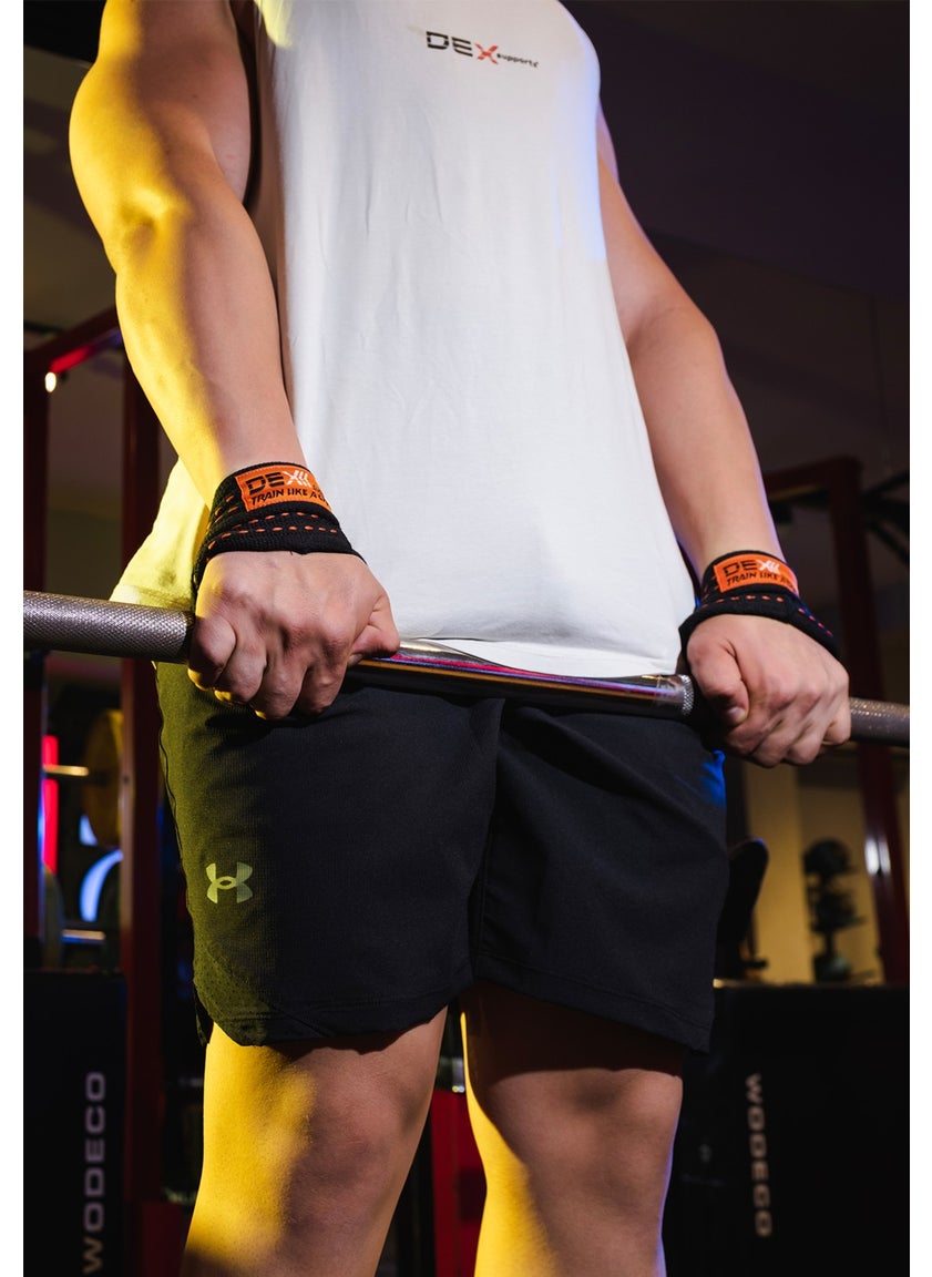 Dex Supports - 8 Loop Lifting Straps Weightlifting Straps Pack of 2 - Image 1