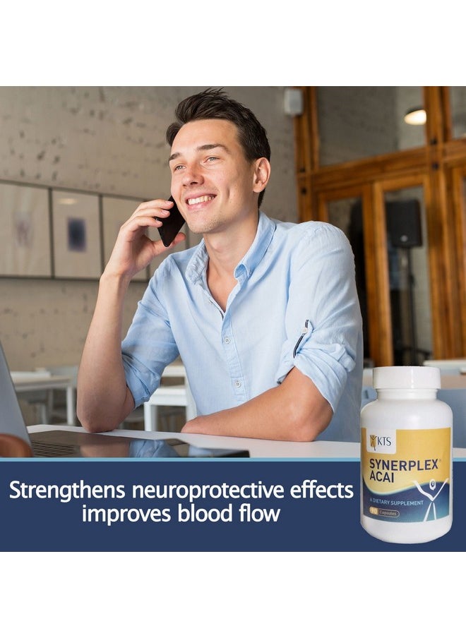 Synerplex Synerplex® Açaí Capsules - All-Natural, Nutrient Dense, Antioxidant Rich Superfood Supplement to Benefit Your Brain, Heart, and Support Reproductive Health.  - Image 2