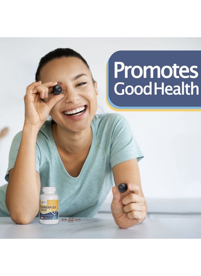 Synerplex Synerplex® Açaí Capsules - All-Natural, Nutrient Dense, Antioxidant Rich Superfood Supplement to Benefit Your Brain, Heart, and Support Reproductive Health.  - Image 5