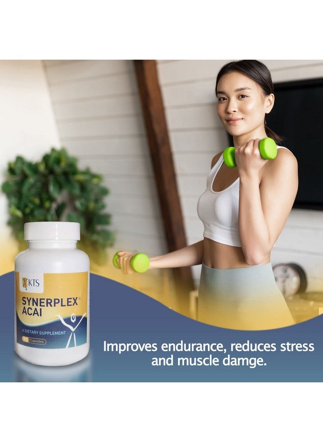 Synerplex Synerplex® Açaí Capsules - All-Natural, Nutrient Dense, Antioxidant Rich Superfood Supplement to Benefit Your Brain, Heart, and Support Reproductive Health.  - Image 3