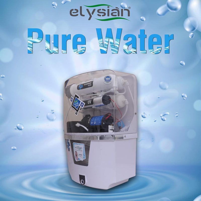 Elysian Aqua Lucy Water Purifier Wall Mountable RO UV TDS Control 12 ltr Multi Stage Water Technology Ro Water Purifier - Image 4