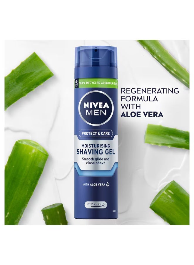 Nivea MEN Protect & Care Shaving Gel 200 ml - Image 5
