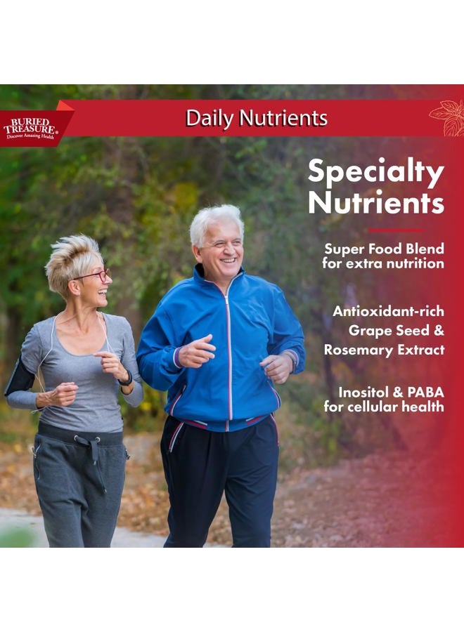 Buried Treasure Active 55 Plus - 32 serv, Liquid Multivitamin for Seniors, Vegan, Sugar-Free, Natural Immune Support, Vitamins & Super-Foods Blend - Image 5