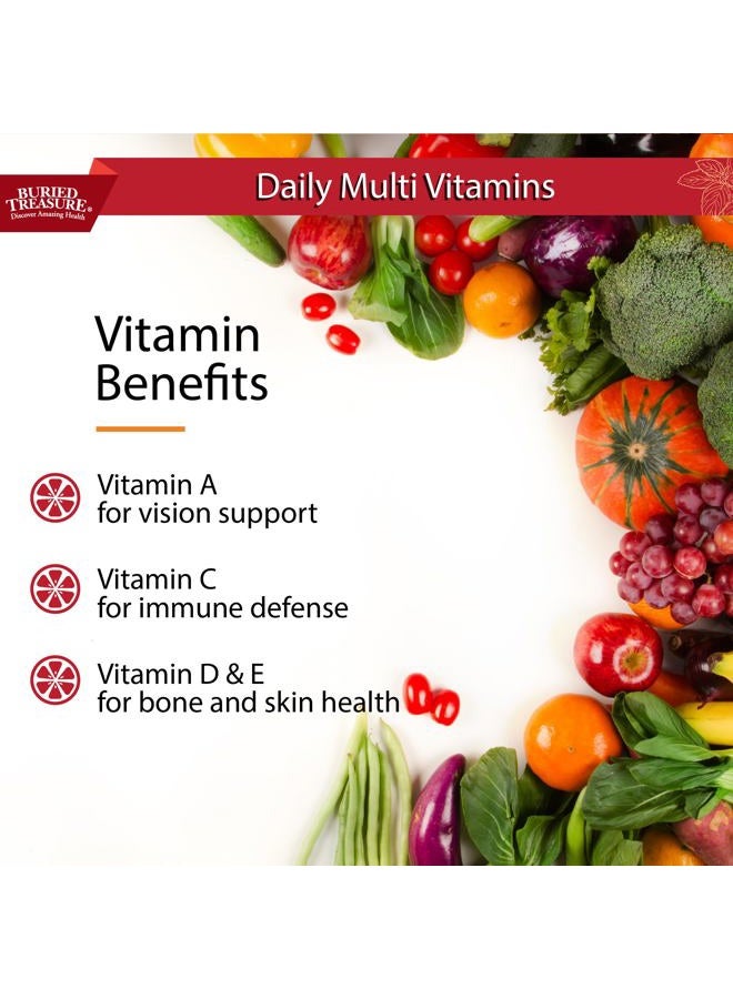 Buried Treasure Active 55 Plus - 32 serv, Liquid Multivitamin for Seniors, Vegan, Sugar-Free, Natural Immune Support, Vitamins & Super-Foods Blend - Image 3