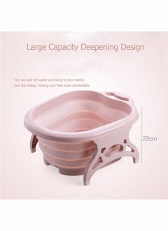 Youtrico Foldable Foot Pedicure Massager Spa Bath Tub with 4 Rollers  - Image 5