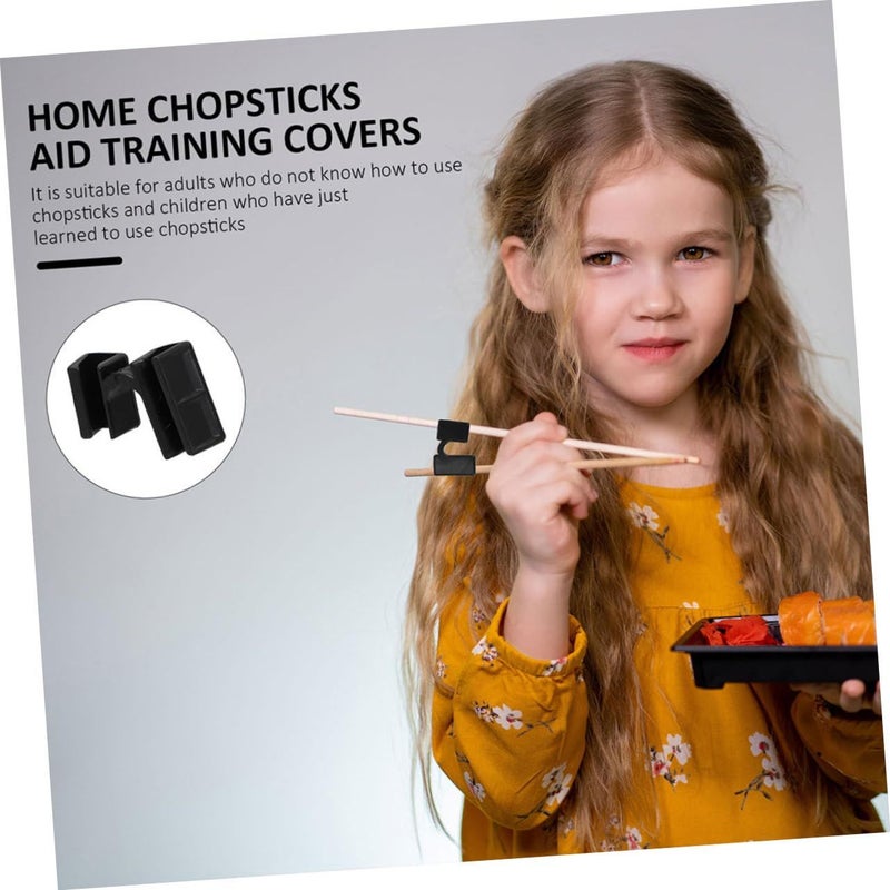 Plastic Chopstick Helpers 12pcs Training Clips for Adults Beginners Easy Grip Design - Image 4