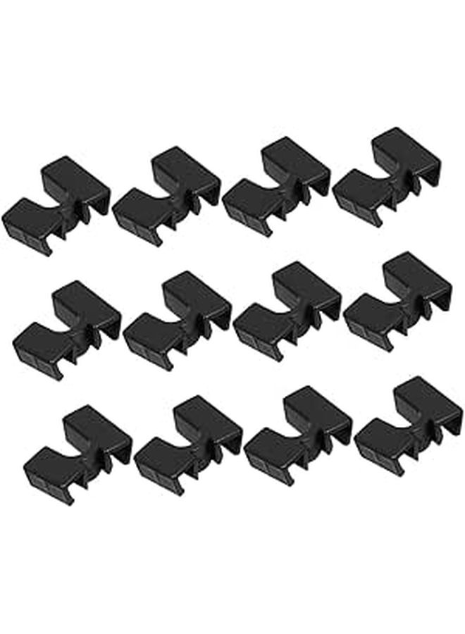 Plastic Chopstick Helpers 12pcs Training Clips for Adults Beginners Easy Grip Design - Image 1