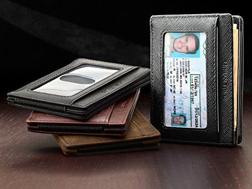 Urban Tribe RFID Leather Wallet - Image 5