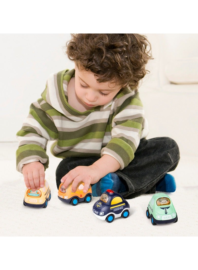 7 Pcs City Cars & Trucks Toy Vehicles Set, ABS material, Toddlers Educational Play,  Gifts for 4-6 Year Boy Girl. - Image 4