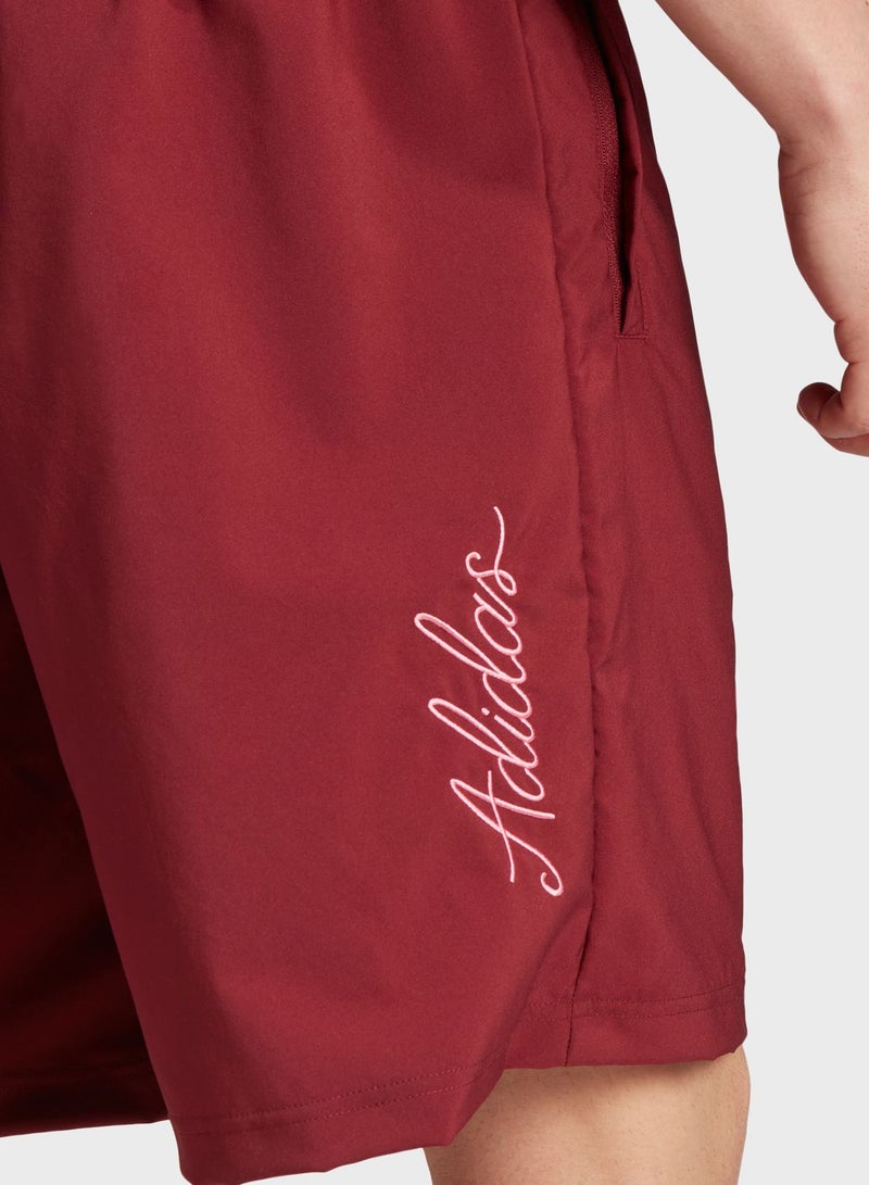 اديداس شورت مزين بشعار كبير - Image 4