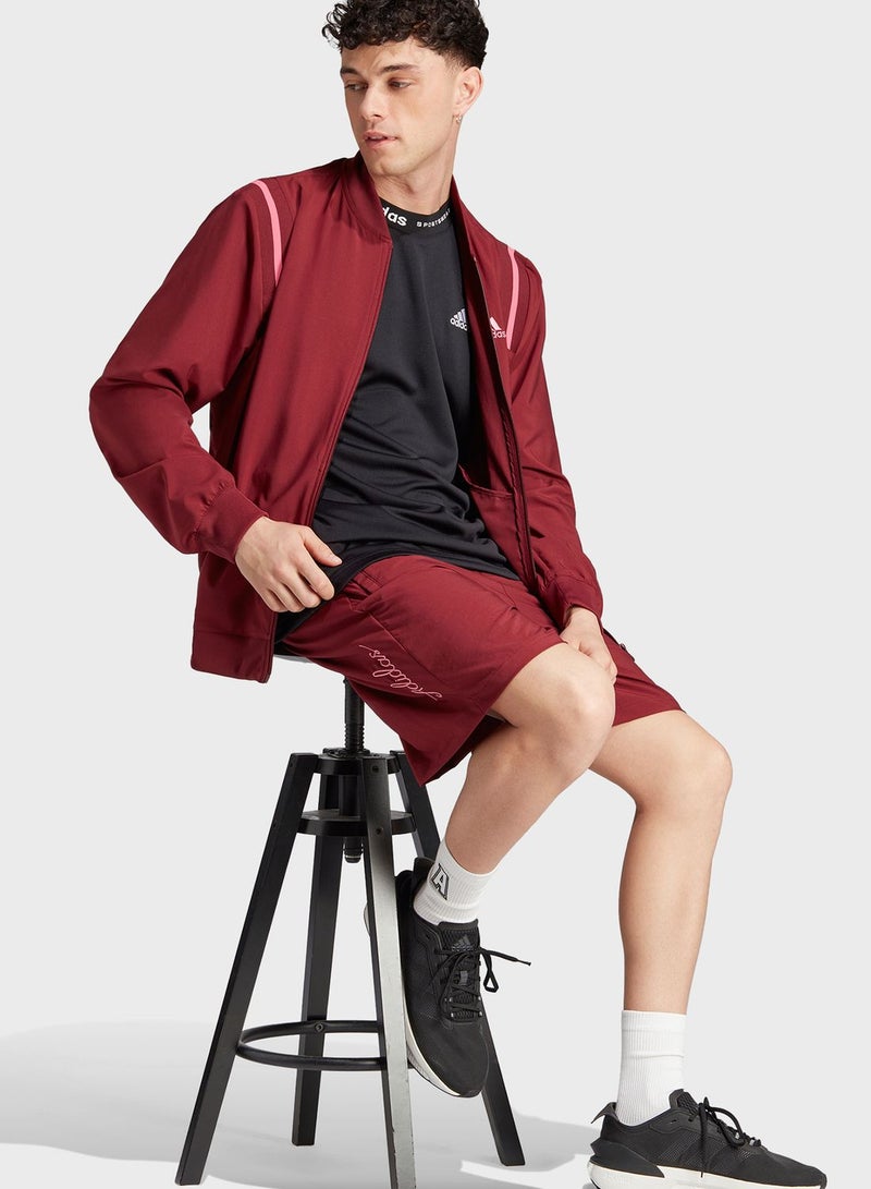 اديداس شورت مزين بشعار كبير - Image 5