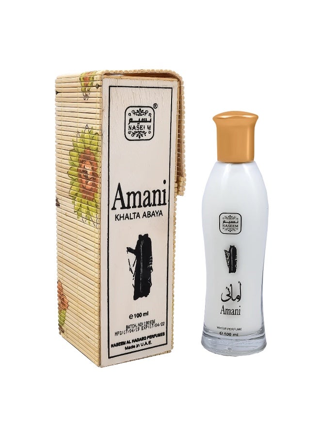 Naseem Amani Unisex Perfume For Naseem KHALTA Abaya Eau de Parfum 100ml - Image 1