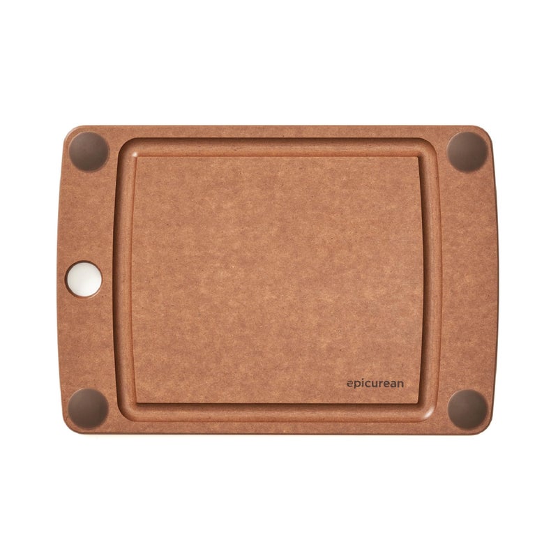 Epicurean All-in-One 10" Ã— 7" Cutting Board, Nutmeg - Image 1