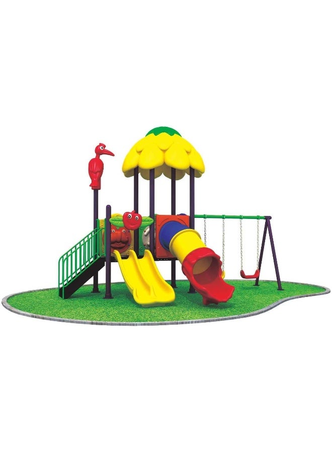 Rainbow Toys RBW TOYS The Best Backyard Multifunctional Easy Climber, Outdoor Slide and Swing Sets for Children Activities - Image 3