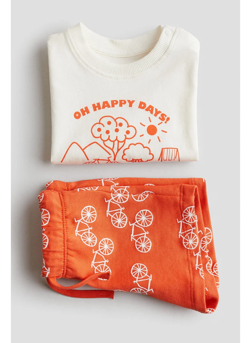 H&M 2-Piece Cotton Set
