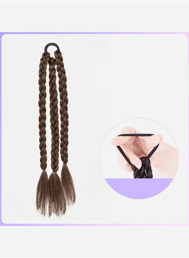 Styli Brown Long Braided Extension - 46cm