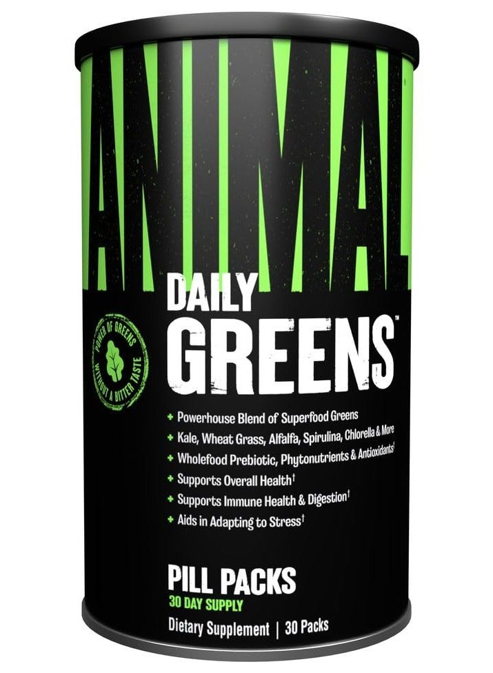 UNIVERSAL Animal Daily Greens Pill Packs 30 Packs