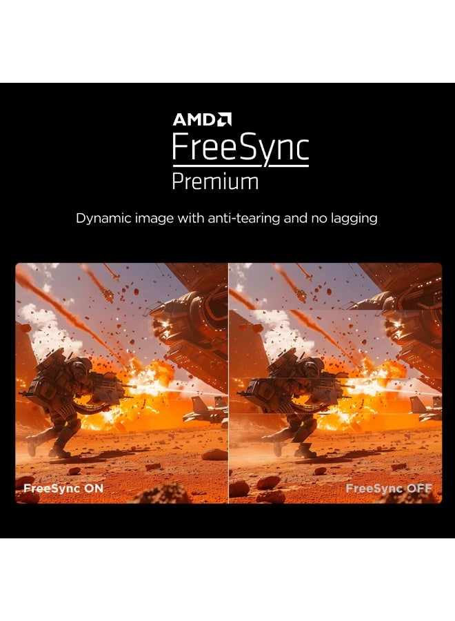 تي سي إل 27 Inch QHD Mini LED Gaming Monitor, 200Hz Refresh Rate, HFS Panel 1ms GTG, AMD FreeSync Premium, Tmoc Motion Clarity, 600nits Peak Brightness, 95% DCI-P3 Color Gamut 27P2A (2026 Model) grey - Image 4