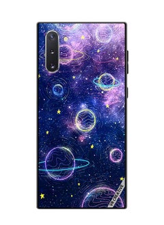 VR CREATIVE Protective Case Cover For Samsung Galaxy Note10 5G Galaxy Design Multicolour  - Image 1