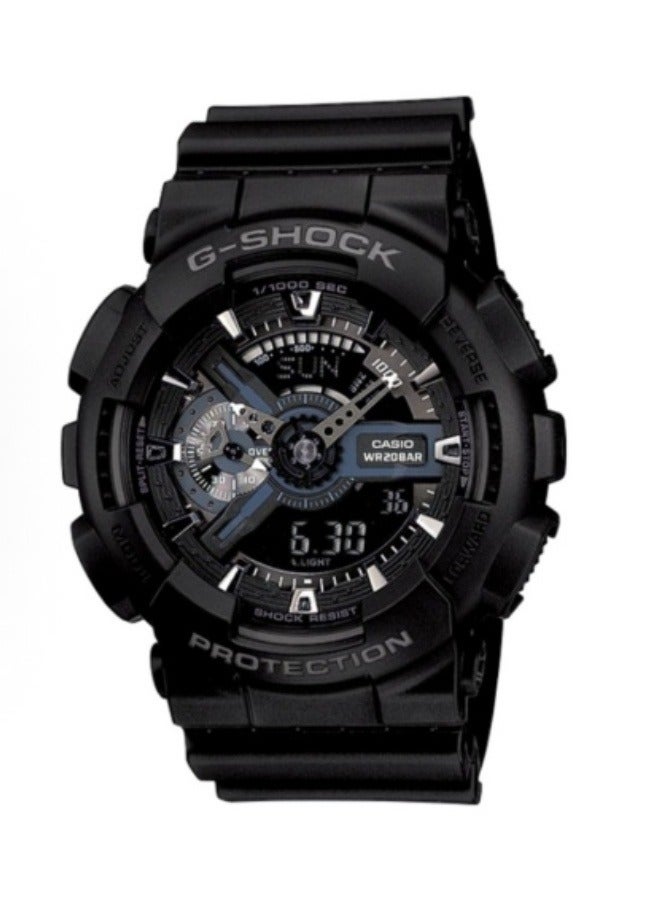 CASIO G-Shock Analog Digital Black Dial Men's Quartz Watch GA-110-1BDR  - Image 1