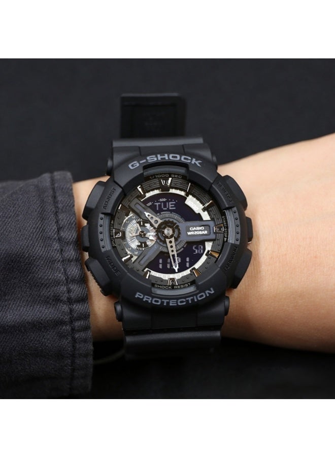 CASIO G-Shock Analog Digital Black Dial Men's Quartz Watch GA-110-1BDR  - Image 4
