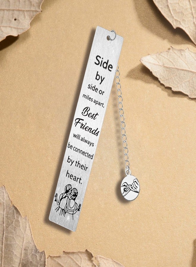Waeceip Bestie Bookmark Gifts for Friend, Friendship Gifts for Women Gifts for Best Friends Women Friend Christmas Birthday Gifts, Side by Side - Image 4
