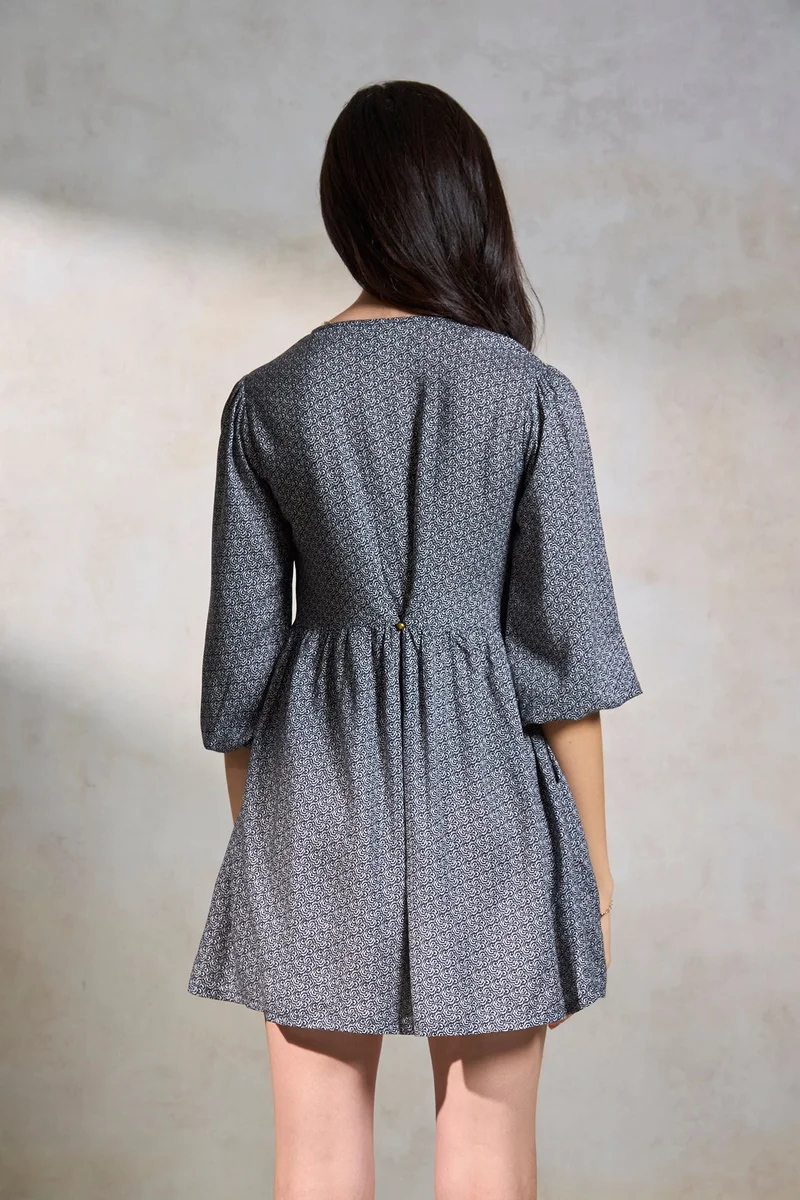 Virgio Printed Mini Dress