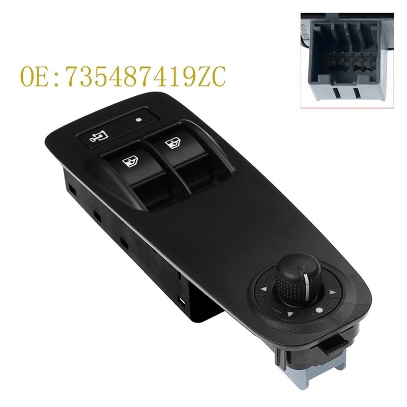 Power Window Switch Button Compatible with Fiat Doblo Ducato 2006 2015 Models 6490X9 6490X8 6554XN - Image 3
