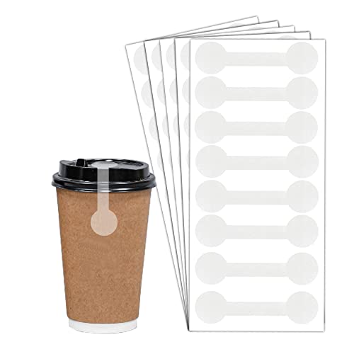 Top label Transparent Tamper Evident Labels,Clear Tamper Resistant Stickers,2.75x0.5 Inch Adhesive Stickers Food Retail Package Sealed for Drink,Gift Packing,504 Pcs - Image 1