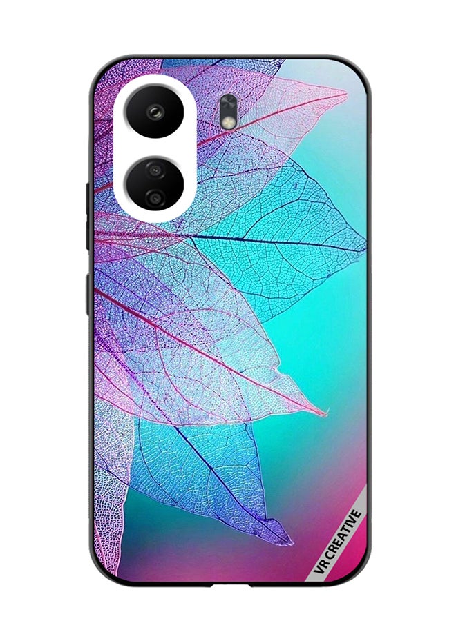 VR CREATIVE Protective Case Cover For Xiaomi Redmi 13C Flower Design Multicolour - Image 1