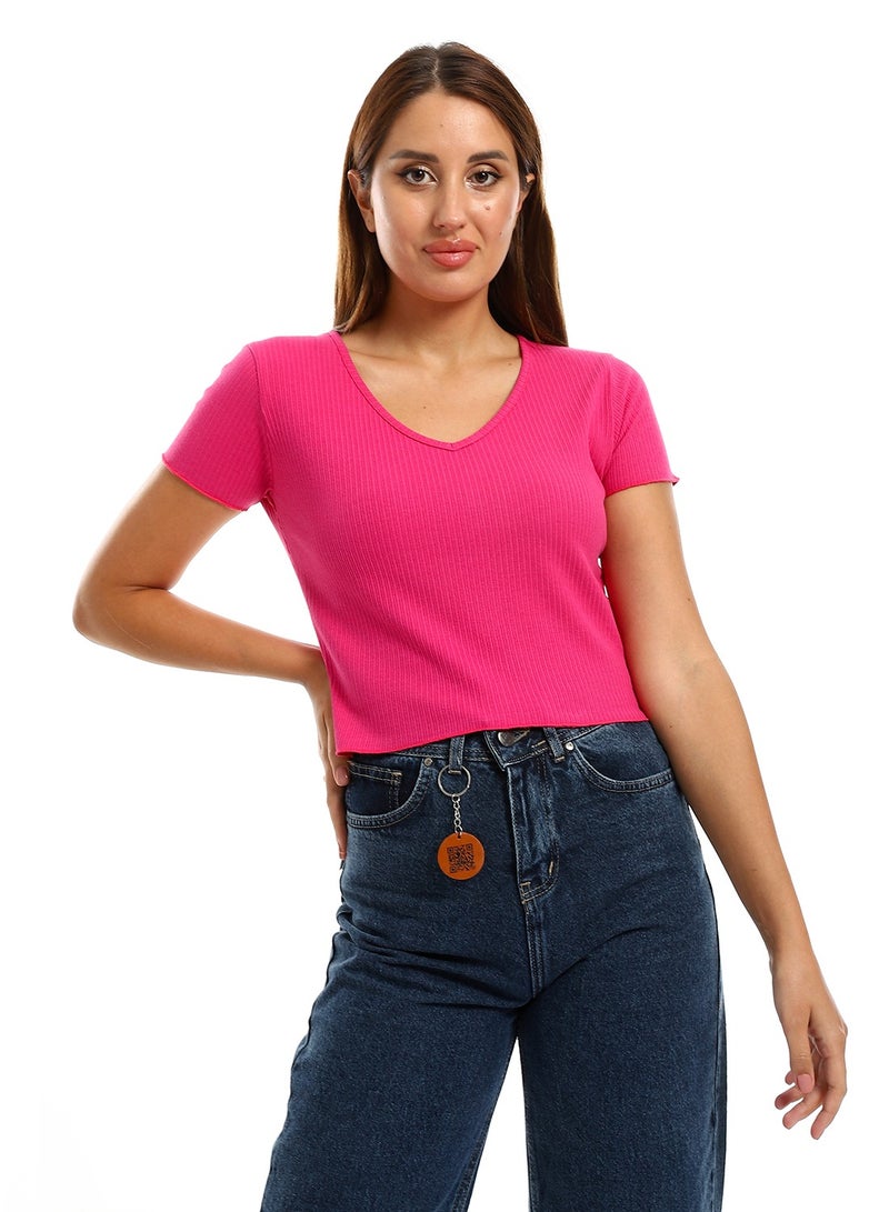 Coctail 2568-basic top-fuchia - Image 1