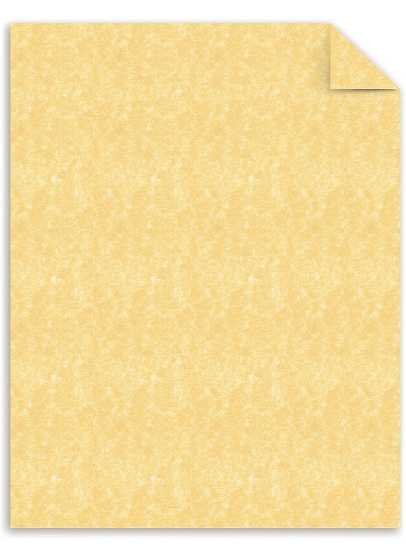 Southworth Southworth Parchment Specialty Paper, 8.5” x 11”, 24 lb/90 GSM, Gold, 500 Sheets - Packaging May Vary (994C)  - Image 4
