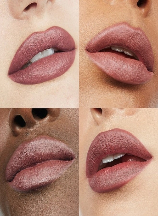 MAKEUP BY MARIO Ultra Suede™ Lipstick 3.5g – Shade Fanda – Cool Brown with Pink Undertone, Comfortable Wear, High-Pigment, Velvety Matte Finish Lipstick - Image 2