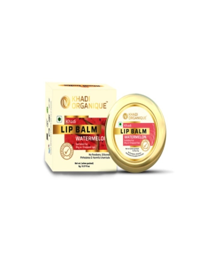 Khadi ORGANIQUE Khadi Organique Watermelon Lip Balm 5g No Chemicals 100% Organic  - Image 3
