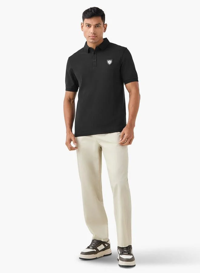 إمبيرور تيشيرت بولو بتطريز شعار الإمبراطور