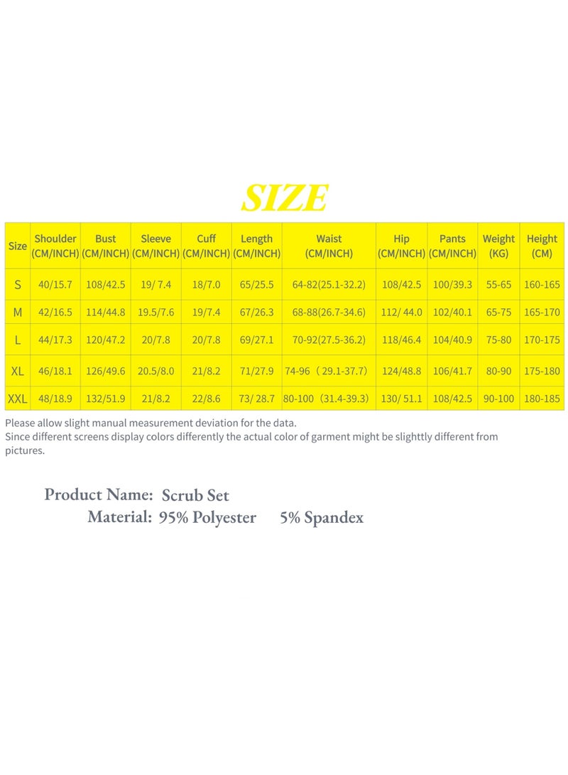 Loquat Womens Medical Scrubs Set Medical Uniform Set turquoise - Image 2