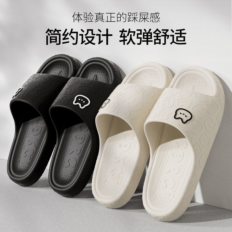 Lidani Home Slippers Women'S Indoor Bathroom Bath Non-Slip Slip Slippers For Couple Men - Image 4