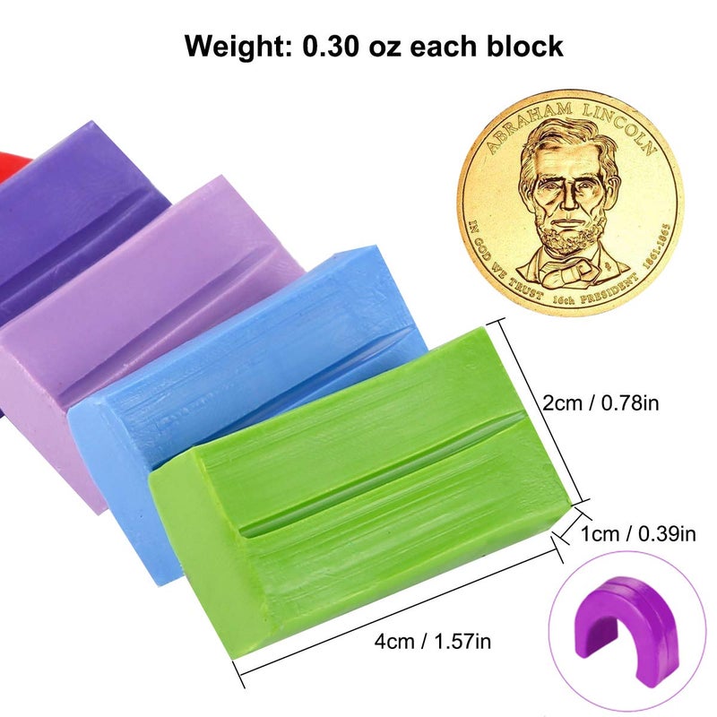 CiaraQ 24 Colors Small Block Polymer Clay Starter kit, Oven Bake Clay, CPSC Conformed Non-Toxic Molding DIY Clay, Great for Kids, Beginners - Image 5