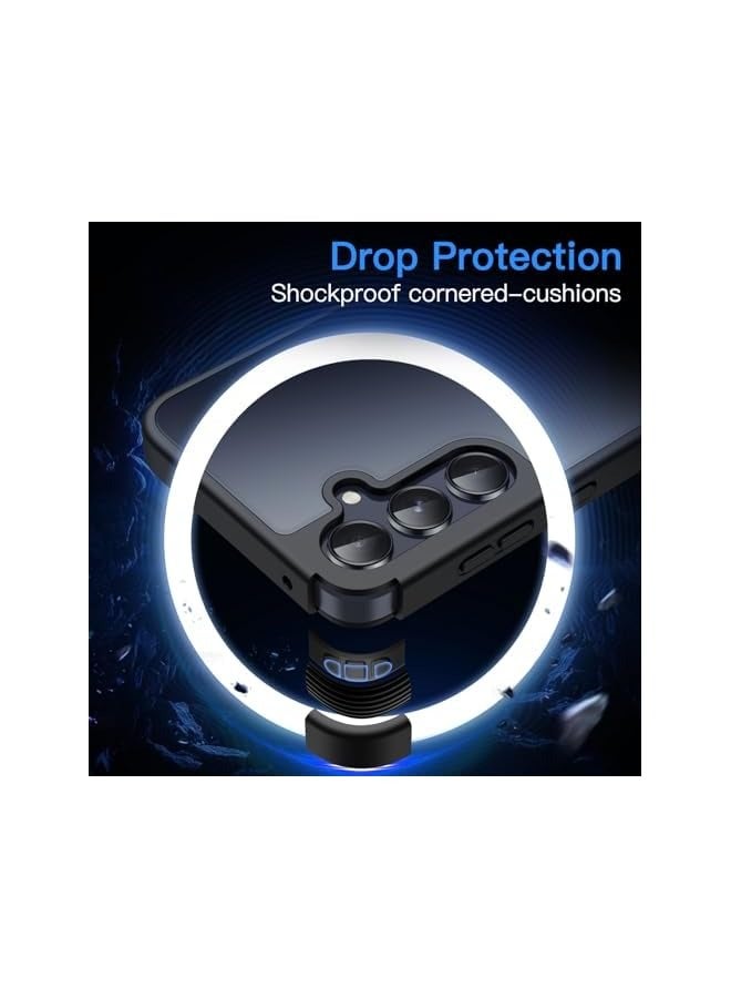 Jetech Matte Case for Galaxy A35 5G, Frosted Translucent Back Protective Slim Phone Cover, Anti-Fingerprints (Black) - Image 4