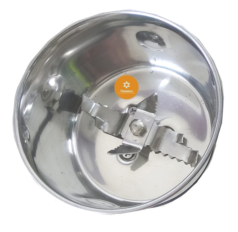 PENTASTARA Mixer Grinder Chutney Small Jar for Prestige Lifelong Murphy Richards PreethiSumeet Ganga Usha Orient etc 400ml Capacity - Image 3